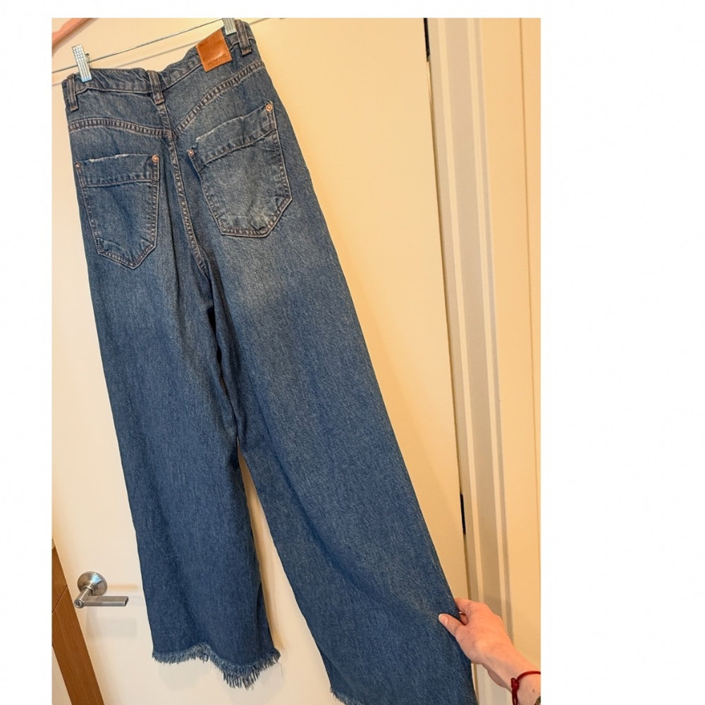 NWOT Free People We the Free Old West Slouchy Jeans | Size 24 - Picture 7 of 13